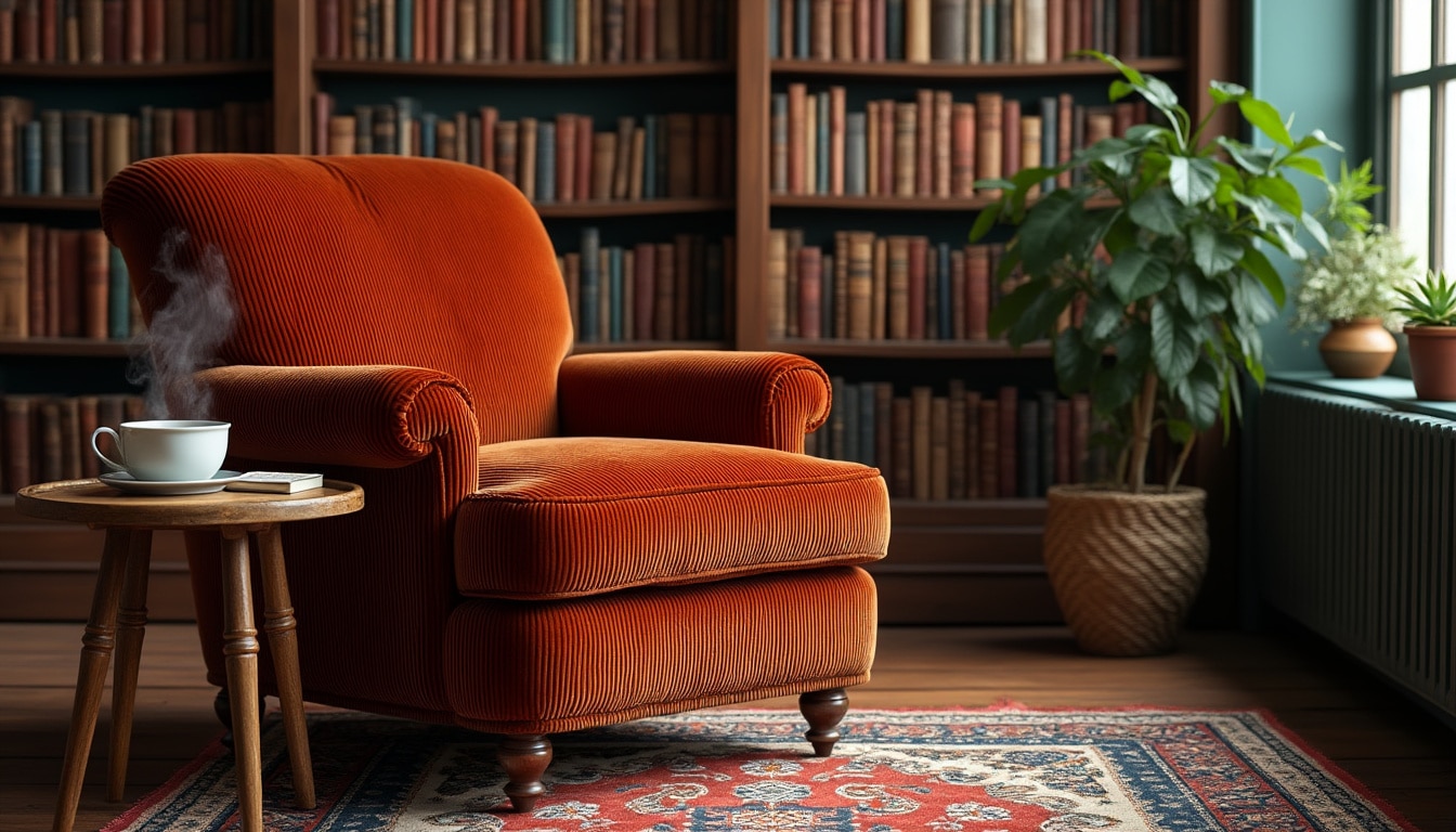 découvrez comment le velours côtelé sublime le charme vintage des fauteuils de lecture, alliant confort et style rétro pour un intérieur unique.