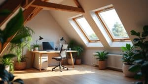 découvrez comment l'installation de fenêtres de toit velux transforme vos combles obscurs en un bureau lumineux, confortable et moderne, idéal pour travailler ou se détendre.